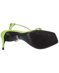 Dolce & Gabbana Logo Leather Sandal Women 10 Dolce & Gabbana Logo Leather Sandal Women -Valentino shop 1313307376 RLLD 4