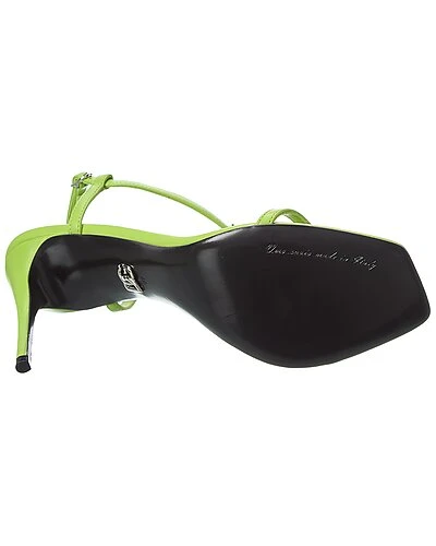 Dolce & Gabbana Logo Leather Sandal Women 6 Dolce & Gabbana Logo Leather Sandal Women - Image 4