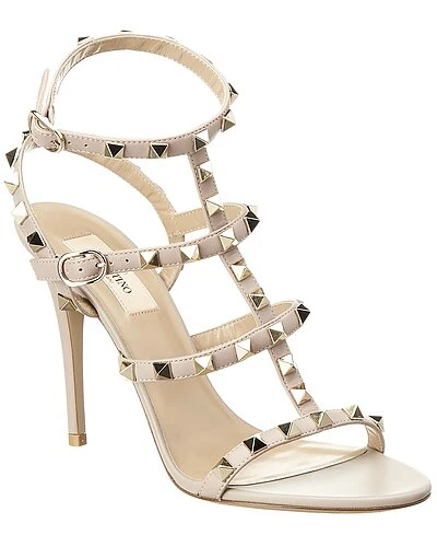 Valentino Rockstud Caged 100 Leather Sandal Women 3 Valentino Rockstud Caged 100 Leather Sandal Women