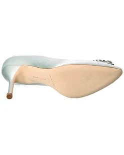 Manolo Blahnik Hangisi 90 Satin Pump Women -Valentino shop 1313309112 RLLD 4