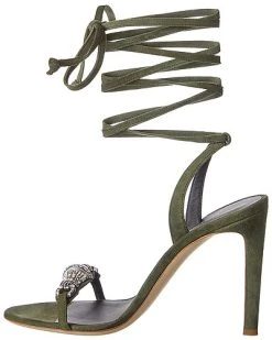 Giuseppe Zanotti Basic 105 Suede Sandal Women 8 Giuseppe Zanotti Basic 105 Suede Sandal Women -Valentino shop 1313309823 RLLD 2