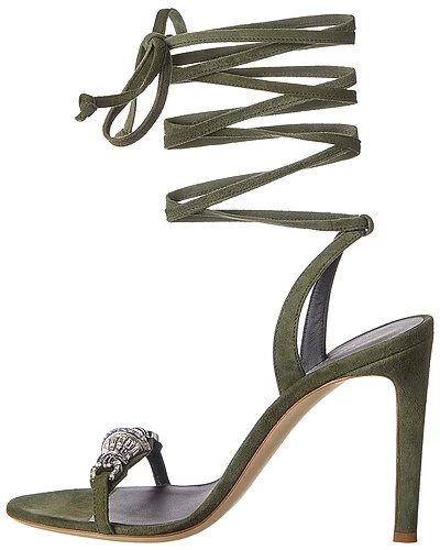 Giuseppe Zanotti Basic 105 Suede Sandal Women 4 Giuseppe Zanotti Basic 105 Suede Sandal Women - Image 2