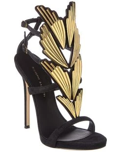 Giuseppe Zanotti Alien 115 Suede Sandal Women