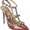 Valentino Rockstud Caged 100 Patent Pump Women -Valentino shop 1313310819 RLLD 1