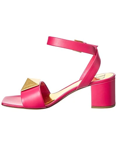 Valentino One Stud 60 Leather Sandal Women 4 Valentino One Stud 60 Leather Sandal Women - Image 2