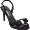 Salvatore Ferragamo Lida Satin Slingback Sandal Women