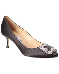 Manolo Blahnik Hangisi 50 Satin Pump Women