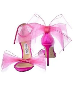 Jimmy Choo Aveline 100 Satin Sandal Women -Valentino shop 1313313063 RLLD 3