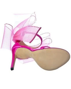 Jimmy Choo Aveline 100 Satin Sandal Women -Valentino shop 1313313063 RLLD 4