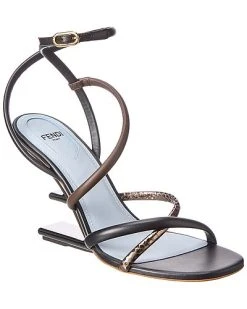 FENDI First Leather Sandal Women