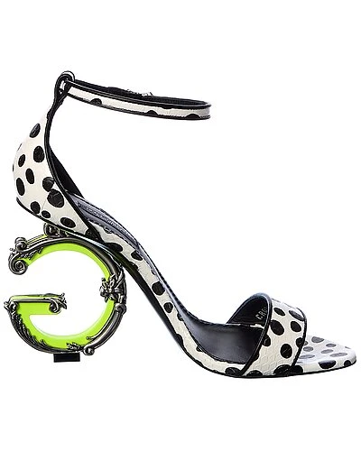 Dolce & Gabbana Snakeskin & Leather Sandal Women 5 Dolce & Gabbana Snakeskin & Leather Sandal Women - Image 3