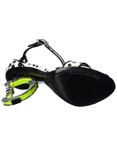 Dolce & Gabbana Snakeskin & Leather Sandal Women 7 Dolce & Gabbana Snakeskin & Leather Sandal Women - Image 5