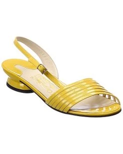 Salvatore Ferragamo Amalfi Patent Sandal Women