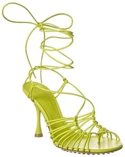 Bottega Veneta Dot Leather Sandal Women