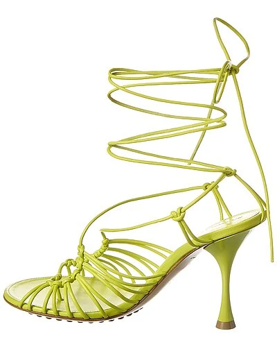 Bottega Veneta Dot Leather Sandal Women 4 Bottega Veneta Dot Leather Sandal Women - Image 2