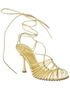 Bottega Veneta Dot Leather Sandal Women