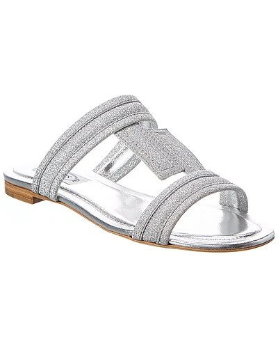 Tod's T Strap Glitter Sandal Women 3 Tod's T Strap Glitter Sandal Women