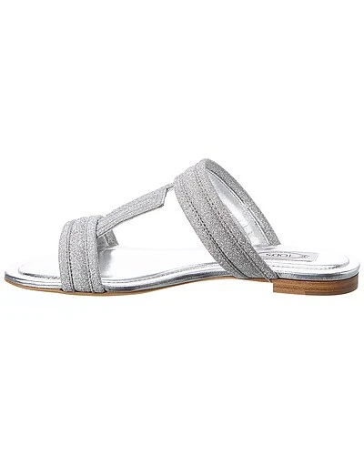 Tod's T Strap Glitter Sandal Women 4 Tod's T Strap Glitter Sandal Women - Image 2