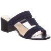 Tod's T Strap Suede Sandal Women