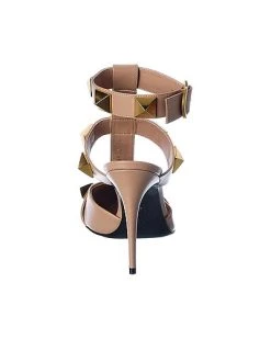 Valentino Roman Stud 100 Leather Ankle Strap Pump Women -Valentino shop 1313325168 RLLD 3