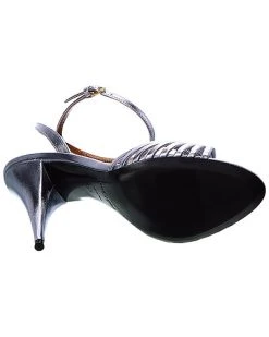 Saint Laurent Tina 100 Leather Sandal Women 10 Saint Laurent Tina 100 Leather Sandal Women -Valentino shop 1313327607 RLLD 4