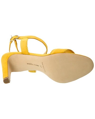 Manolo Blahnik Emirena 90 Suede Sandal Women 6 Manolo Blahnik Emirena 90 Suede Sandal Women - Image 4