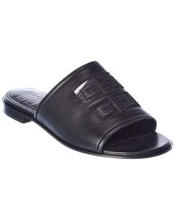 Givenchy Cutout 4G Logo Leather Sandal Women