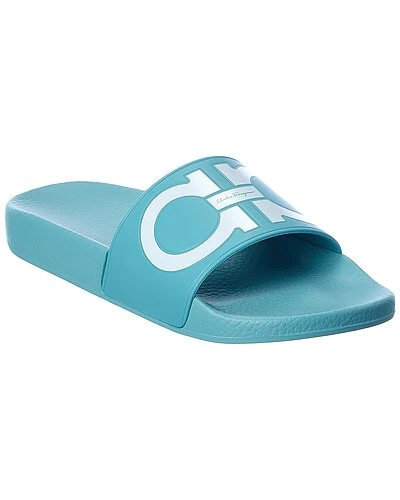 Salvatore Ferragamo Groovy Rubber Slide Women 3 Salvatore Ferragamo Groovy Rubber Slide Women