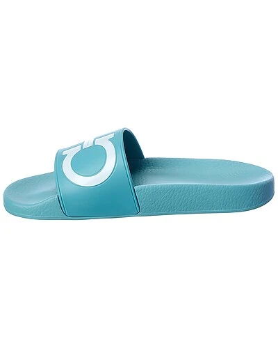 Salvatore Ferragamo Groovy Rubber Slide Women 4 Salvatore Ferragamo Groovy Rubber Slide Women - Image 2
