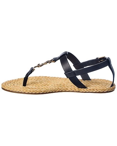 Saint Laurent Cassandra Leather Sandal Women 4 Saint Laurent Cassandra Leather Sandal Women - Image 2