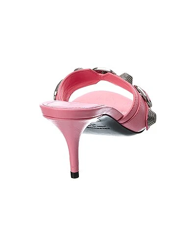 Balenciaga Cagole Leather Sandal Women 5 Balenciaga Cagole Leather Sandal Women - Image 3