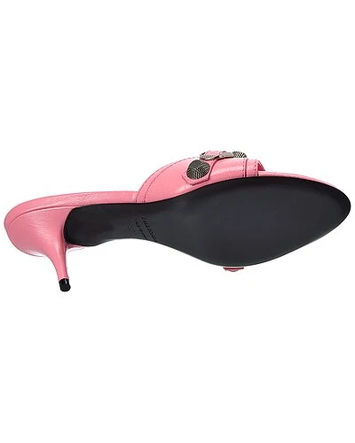 Balenciaga Cagole Leather Sandal Women 6 Balenciaga Cagole Leather Sandal Women - Image 4