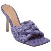 Bottega Veneta Stretch Raffia & Leather Sandal Women -Valentino shop 1313339418 RLLD 1
