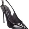 Dolce & Gabbana Logo Patent Slingback Pump Women -Valentino shop 1313339919 RLLD 1