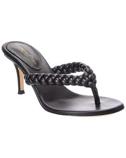 Gianvito Rossi Tropea 70 Leather Sandal Women