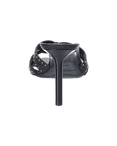 Saint Laurent Tribute 85 Leather Sandal Women 5 Saint Laurent Tribute 85 Leather Sandal Women - Image 3