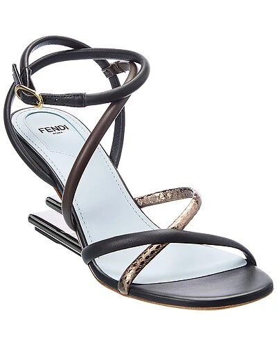 FENDI First Leather Sandal Women 3 FENDI First Leather Sandal Women