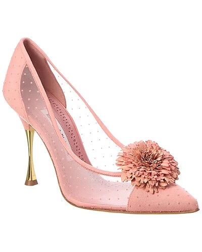 Manolo Blahnik Sohemias 100 Mesh & Suede Pump Women 3 Manolo Blahnik Sohemias 100 Mesh & Suede Pump Women