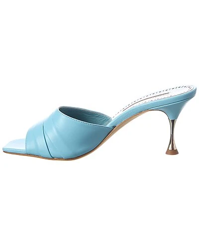 Manolo Blahnik Picoux 70 Leather Sandal Women 4 Manolo Blahnik Picoux 70 Leather Sandal Women - Image 2