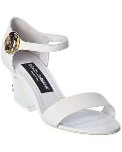 Dolce & Gabbana Leather Sandal Women