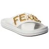 FENDI Endigraphy Leather Sandal Women -Valentino shop 1313343625 RLLD 1