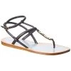FENDI O'Lock Leather Sandal Women -Valentino shop 1313343626 RLLD 1