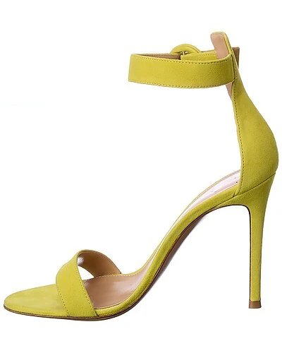 Gianvito Rossi Portofino 105 Suede Sandal Women 4 Gianvito Rossi Portofino 105 Suede Sandal Women - Image 2