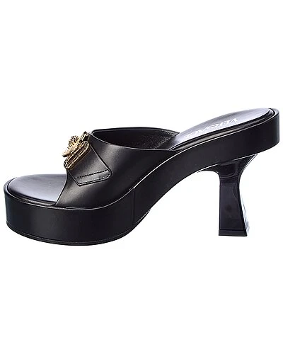 Versace Medusa Biggie Leather Sandal Women 4 Versace Medusa Biggie Leather Sandal Women - Image 2