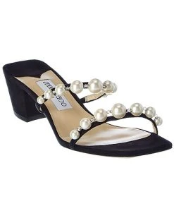 Jimmy Choo Amara 45 Suede Sandals Women