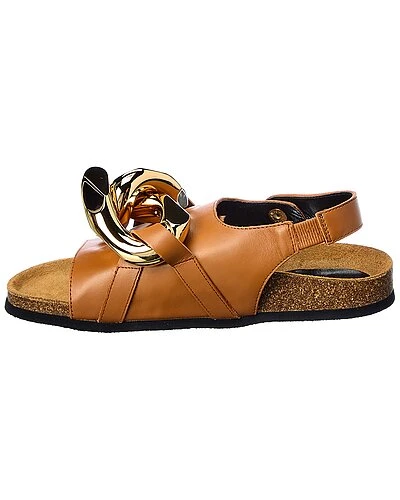 JW Anderson Chain Leather Sandal Women 4 JW Anderson Chain Leather Sandal Women - Image 2