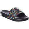 Dolce & Gabbana Crystal Leather Slide Women 1 Dolce & Gabbana Crystal Leather Slide Women -Valentino shop 1313346890 RLLD 1