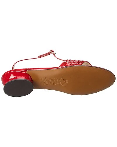 Salvatore Ferragamo Amalfi Patent Sandal Women 6 Salvatore Ferragamo Amalfi Patent Sandal Women - Image 4