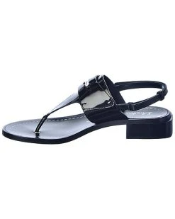 Salvatore Ferragamo Nya Leather Sandal Women 8 Salvatore Ferragamo Nya Leather Sandal Women -Valentino shop 1313347761 RLLD 2