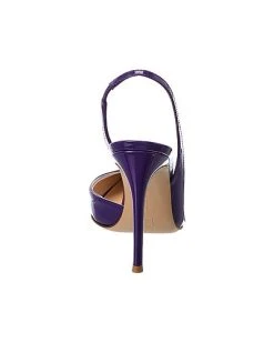 Gianvito Rossi Patent & Plexi Slingback Pump Women 9 Gianvito Rossi Patent & Plexi Slingback Pump Women -Valentino shop 1313348042 RLLD 3